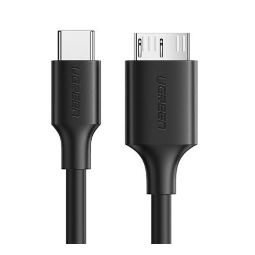 CÂBLE UGREEN USB TYPE-C - CÂBLE MICRO USB TYPE-B SUPERSPEED 3.0 1M NOIR US312 20103