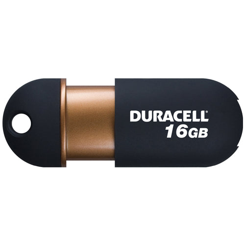 CAPLESS 16GB-DURACELL USB DRIVE