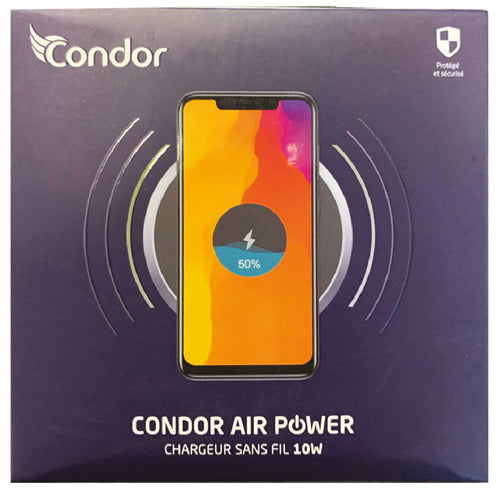 CHARGEUR SANS FIL 10W CONDOR