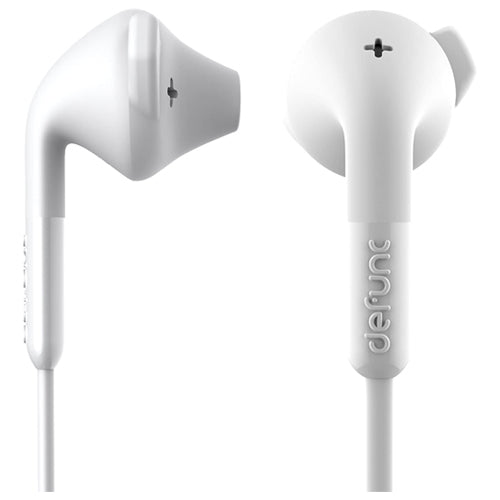WIRED HYBRID EARPHONES, WHITE-DEFUNC