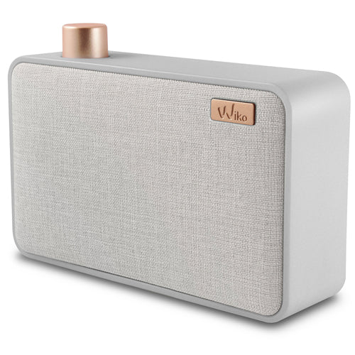 ENCEINTE SANS FIL WISHAKE, BLANC-WIKO