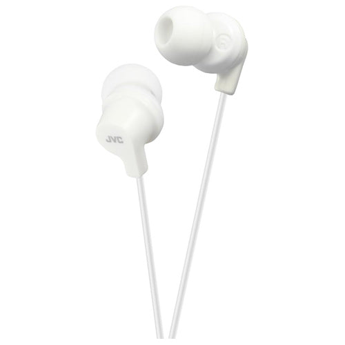 POWER SOUND HA-FC10R WIRED EARPHONES, WHITE-JVC