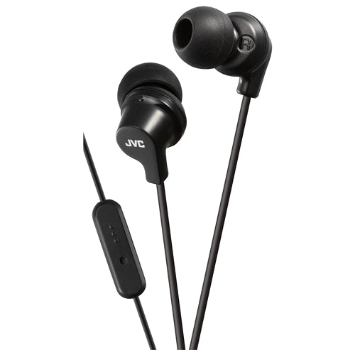 POWER SOUND HA-FR15B-EF WIRED EARPHONES, BLACK-JVC