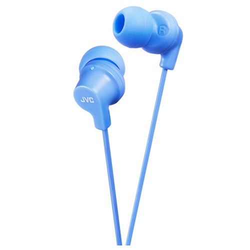 WIRED POWER SOUND HA-FR15LA EARPHONES, BLUE-JVC