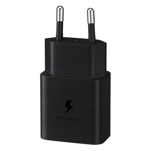 MAINS CHARGER WITH USB TYPE-C CABLE 15W BLACK-SAMSUNG