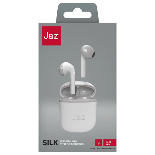 EARBUDS SILK TWS WHITE-JAZ