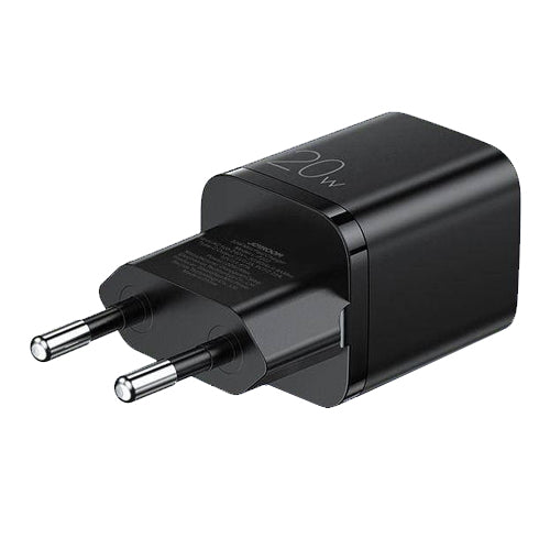 MAINS CHARGER L-P202 QUICK CHARGING USB TYPE C 20W POWER DELIVERY 3.0 AFC BLACK -JOYROOM