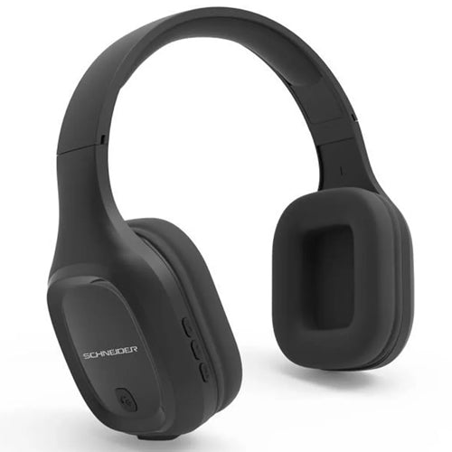 MOOVE WIRELESS HEADPHONES, BLACK-SCHNEIDER