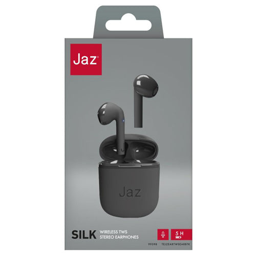 EARBUDS SILK TWS BLACK-JAZ