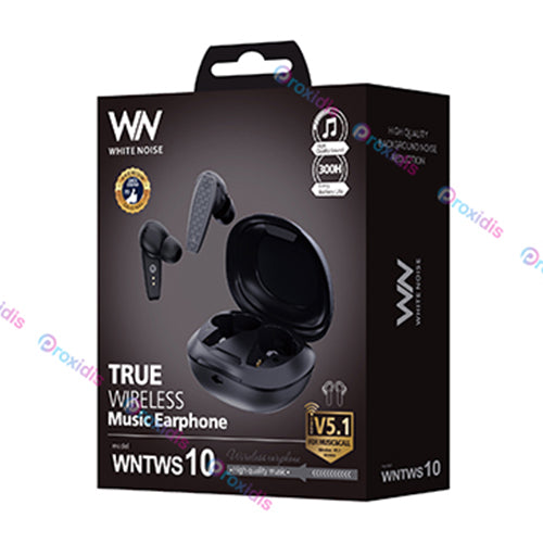 EARBUDS TWS10 WHITE NOISE