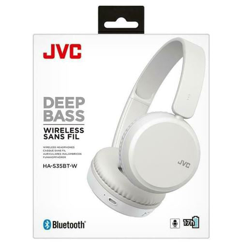 HA-S35BT WIRELESS HEADPHONES, WHITE-JVC