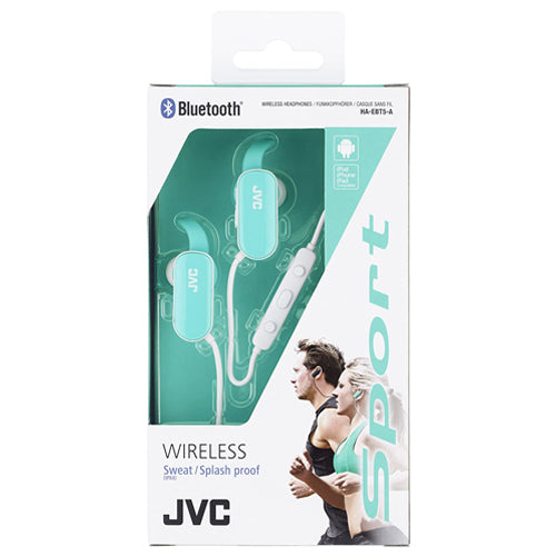 WIRED SPORT EARPHONES HA-EBT5, BLUE-JVC