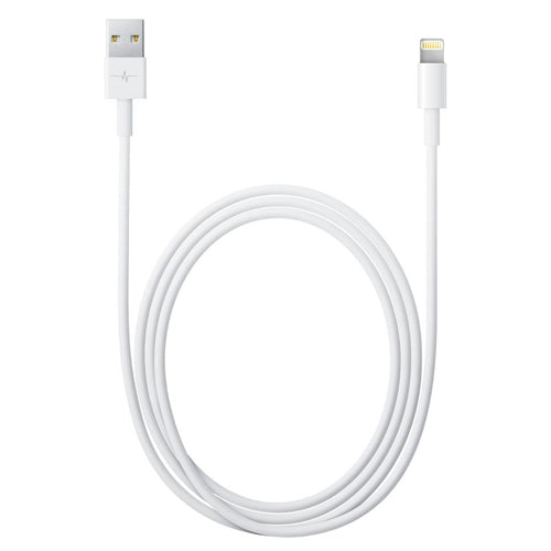 USB DATA CABLE - LIGHTNING - 2M WHITE