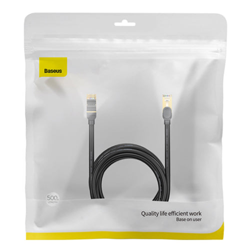 ETHERNET NETWORK CABLE PATCHCORD RJ45 10GBPS 5M BLACK -BASEUS