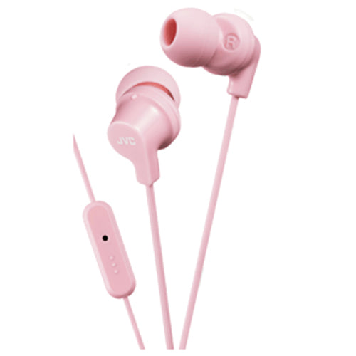 ECOUTEURS FILAIRE POWER SOUND HA-FR15LP, ROSE-JVC