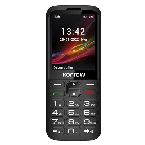 KONROW SENIOR 280 (2G - 2.8'' - Charging station)BLACK