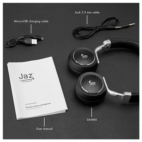 SAMBA-JAZ WIRELESS HEADPHONES