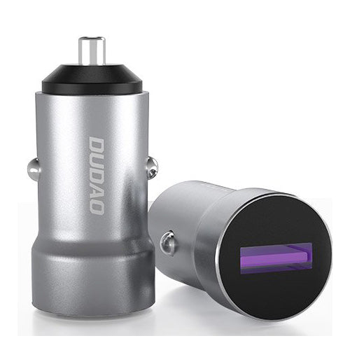 R4PRO USB CAR CHARGER QUICK CHARGE 3.0 5A 22.5 W GRAY -DUDAO
