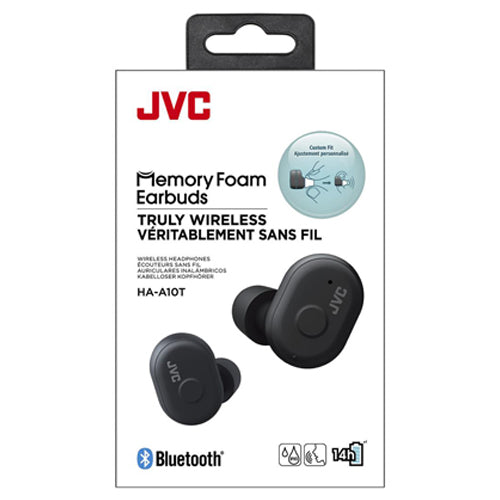 EARBUDS MEMORY FOAM HA-A10T, NOIR-JVC