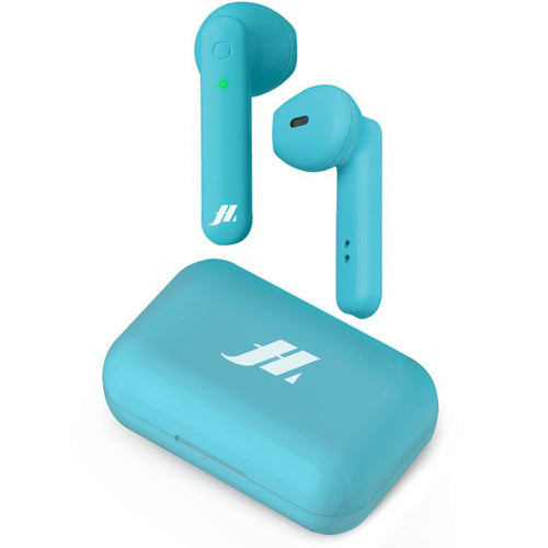 EARBUDS BEAT TWS, TURQUOISE-MUSIC HERO