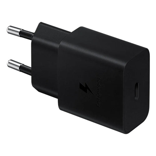 MAINS CHARGER WITH USB TYPE-C CABLE 15W BLACK-SAMSUNG