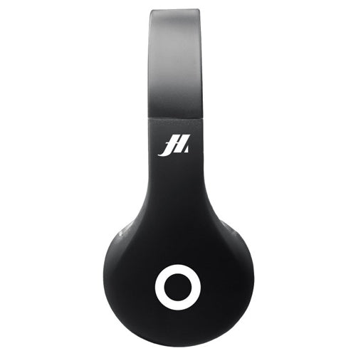 WIRELESS HEADPHONES V5.0 WITH INTEGRATED MICROPHONE, BLACK-MUSIC HERO