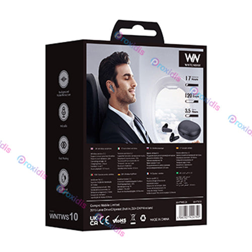 EARBUDS TWS10 WHITE NOISE