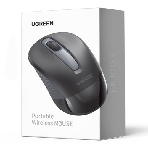 UGREEN PRACTICAL WIRELESS USB MOUSE BLACK