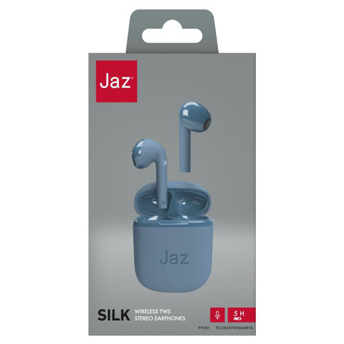 EARBUDS SILK TWS BLUE-JAZ