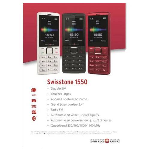 SWISSTONE SC1550 BLACK