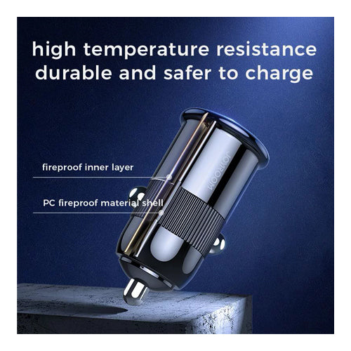 CAR CHARGER 2X USB 3.1 A C-A06 BLACK-JOYROOM