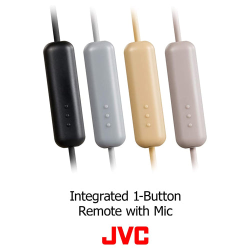 HAF19M-PT WIRED EARPHONES, RED &amp; BLACK-JVC