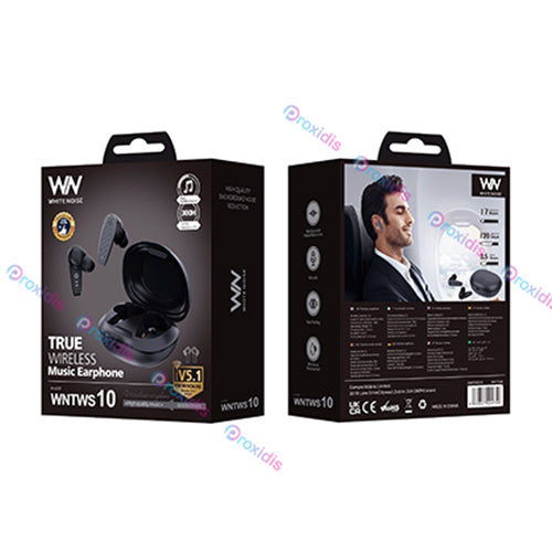 EARBUDS TWS10 WHITE NOISE