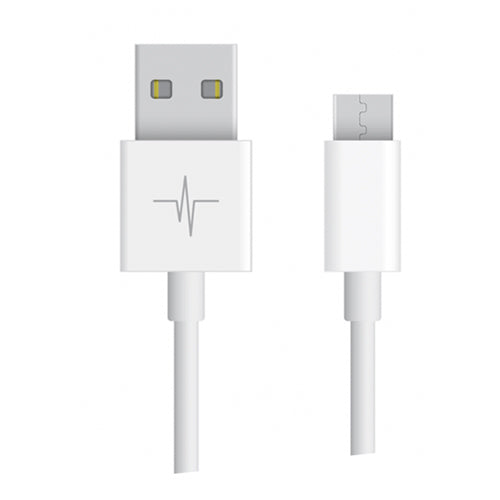 TECH LINE MICRO USB CABLE 1M, WHITE-WAVE