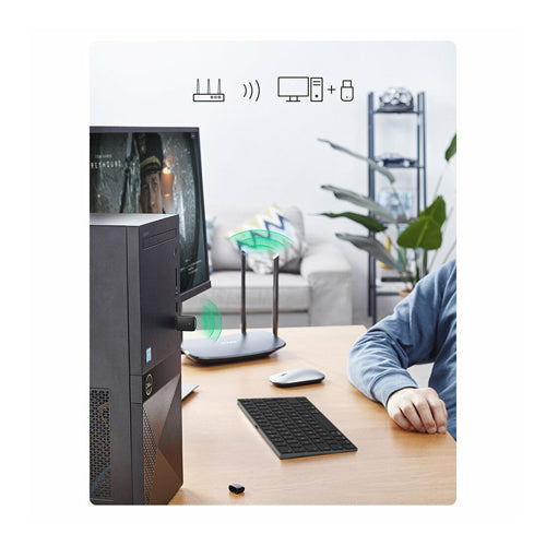 EXTERNAL USB WIFI STICK DUAL BAND WIFI 11AC AC650 BLACK-UGREEN