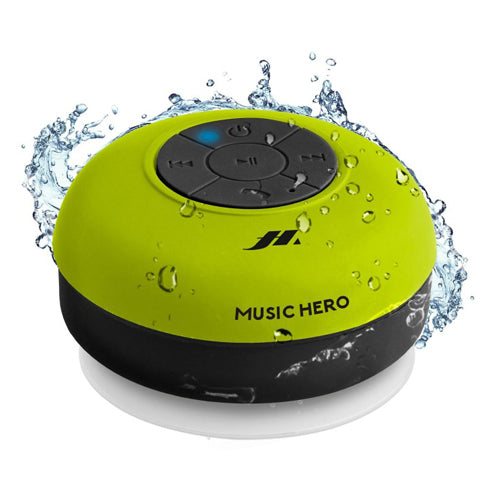 ENCEINTE SANS FIL 3W OCTOPUMP, JAUNE-MUSIC HERO