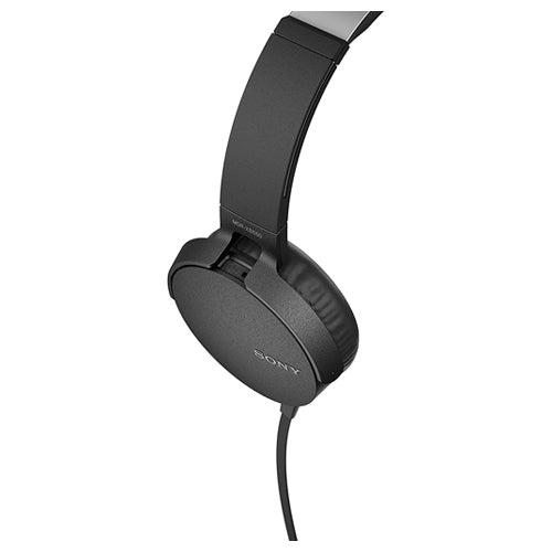 WIRED EXTRA BASS MDR-XB550AP HEADPHONES, BLACK-SONY