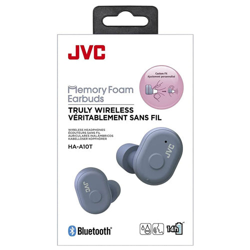 EARBUDS MEMORY FOAM HA-A10T, GRAY-JVC