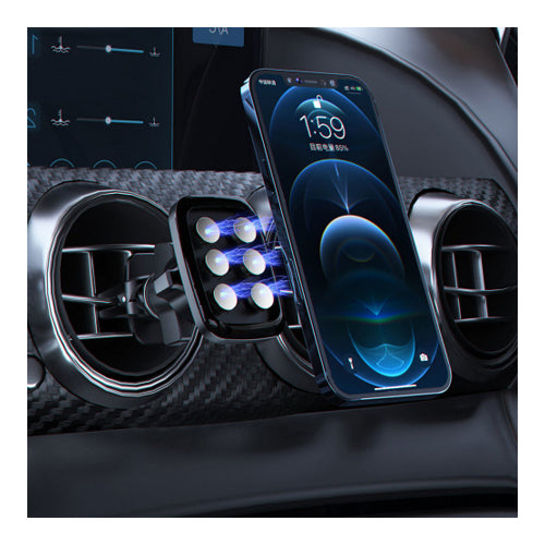 MAGNETIC CAR MOUNT F8H BLACK-DUDAO