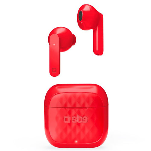 EARBUDS AIR FREE TWS, ROUGE