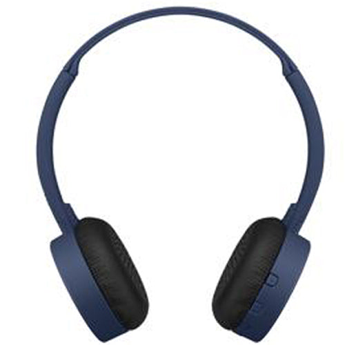 STREET SOUND HA-S24W WIRELESS HEADPHONES, BLUE-JVC