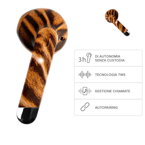 EARBUDS HOOX TWS LEOPARD-JAZ