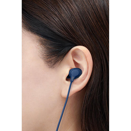 CUSHION HA-FC22W AIR WIRELESS EARPHONES, PASTEL BLUE-JVC