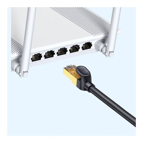 ETHERNET NETWORK CABLE PATCHCORD RJ45 10GBPS 5M BLACK -BASEUS