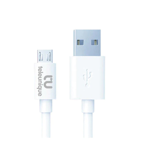 CABLE USB MICRO USB CHARGE RAPIDE 2.1A 1M TELEUNIQUE