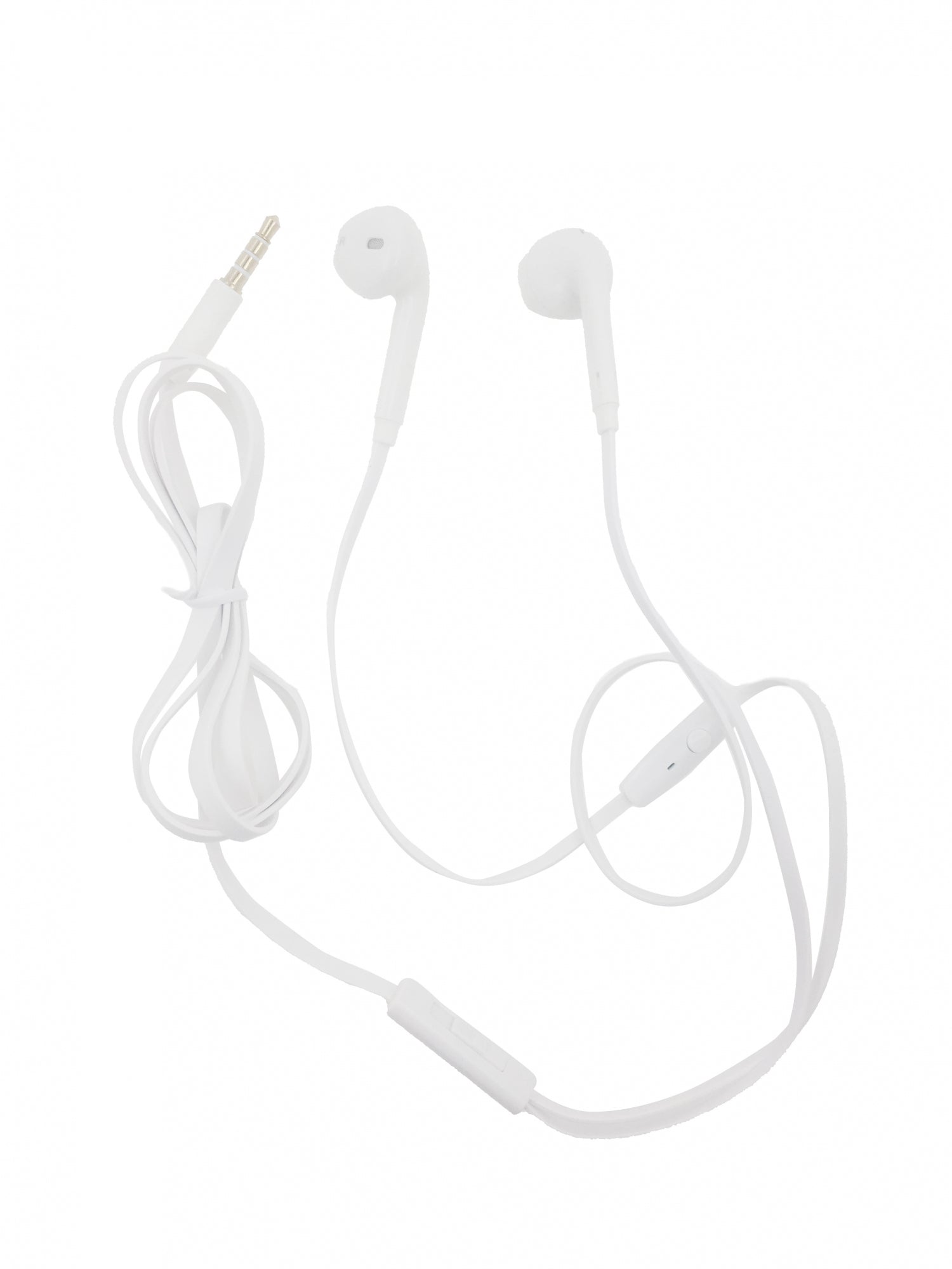 WIRED FLAT JACK 3.5 MM EARPHONES - WITHOUT WHITE BLISTER