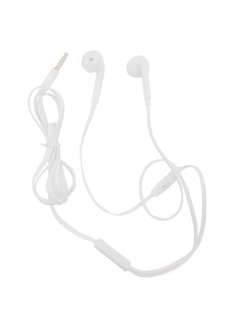 WIRED FLAT JACK 3.5 MM EARPHONES - WITHOUT WHITE BLISTER
