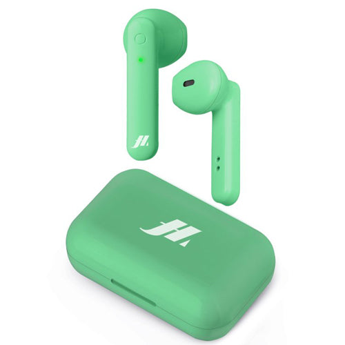 EARBUDS BEAT TWS, LIGHT GREEN-MUSIC HERO