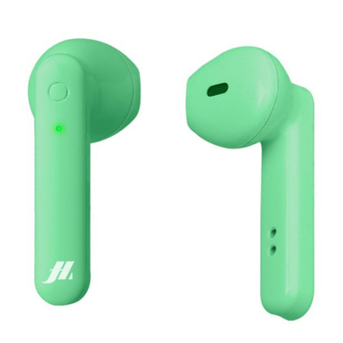 EARBUDS BEAT TWS, LIGHT GREEN-MUSIC HERO