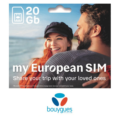 CARTE SIM DE VOYAGE BOUYGUES